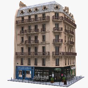Paris Corner Tenement Hotel 02